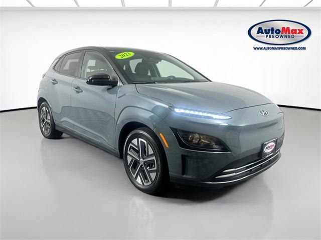 used 2023 Hyundai Kona EV car, priced at $17,000