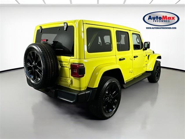 used 2022 Jeep Wrangler Unlimited 4xe car, priced at $29,000