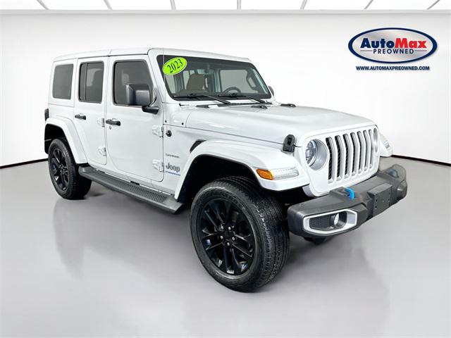 used 2023 Jeep Wrangler 4xe car, priced at $31,000