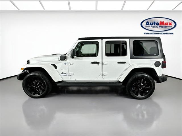 used 2022 Jeep Wrangler Unlimited 4xe car, priced at $29,500