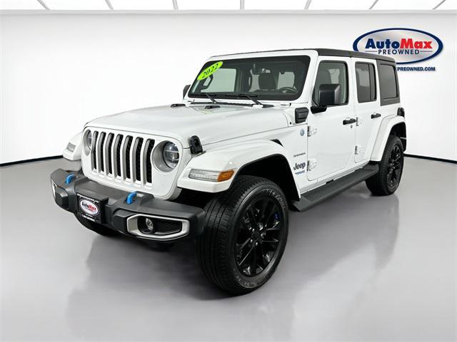used 2022 Jeep Wrangler Unlimited 4xe car, priced at $29,500