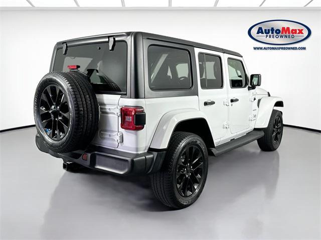 used 2022 Jeep Wrangler Unlimited 4xe car, priced at $29,500