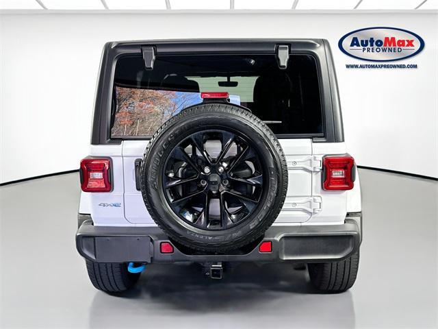 used 2022 Jeep Wrangler Unlimited 4xe car, priced at $29,500