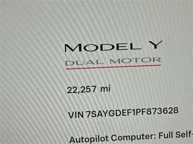 used 2023 Tesla Model Y car, priced at $33,500