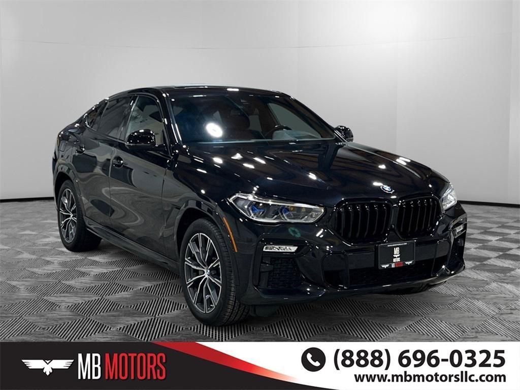 used 2021 BMW X6 car, priced at $43,850