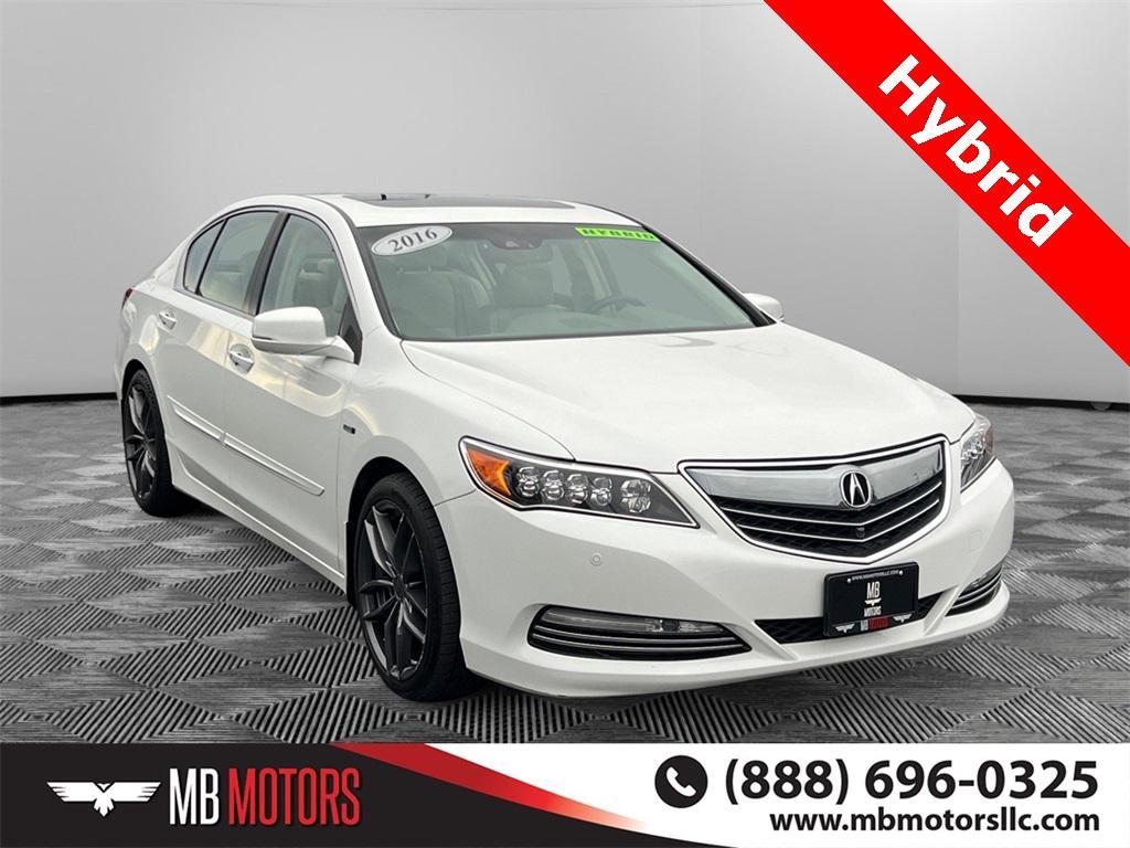 used 2016 Acura RLX Sport Hybrid car, priced at $21,850