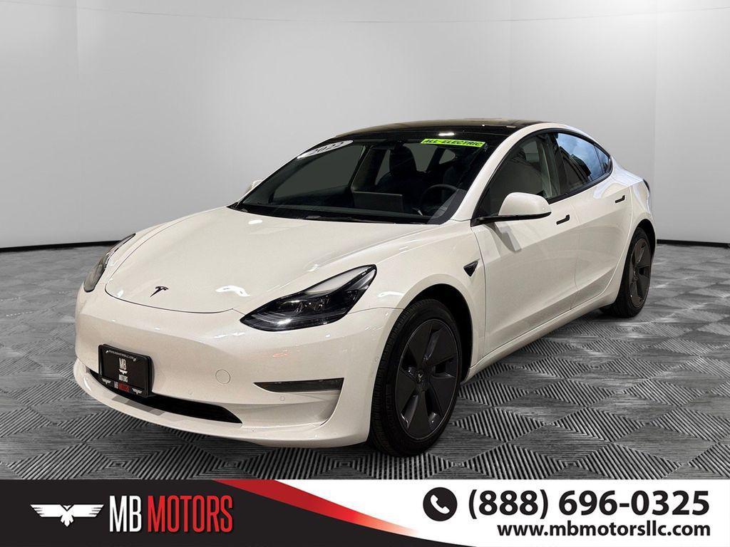 used 2022 Tesla Model 3 car, priced at $26,500