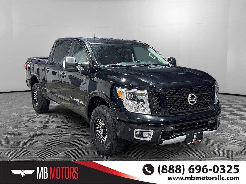 used 2018 Nissan Titan car, priced at $26,500