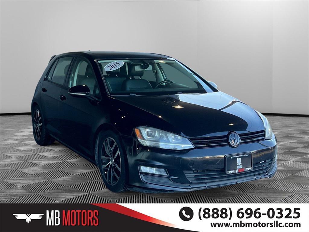 used 2015 Volkswagen Golf car, priced at $7,500