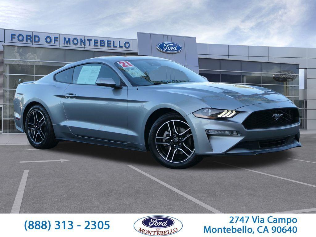 used 2021 Ford Mustang car, priced at $16,988