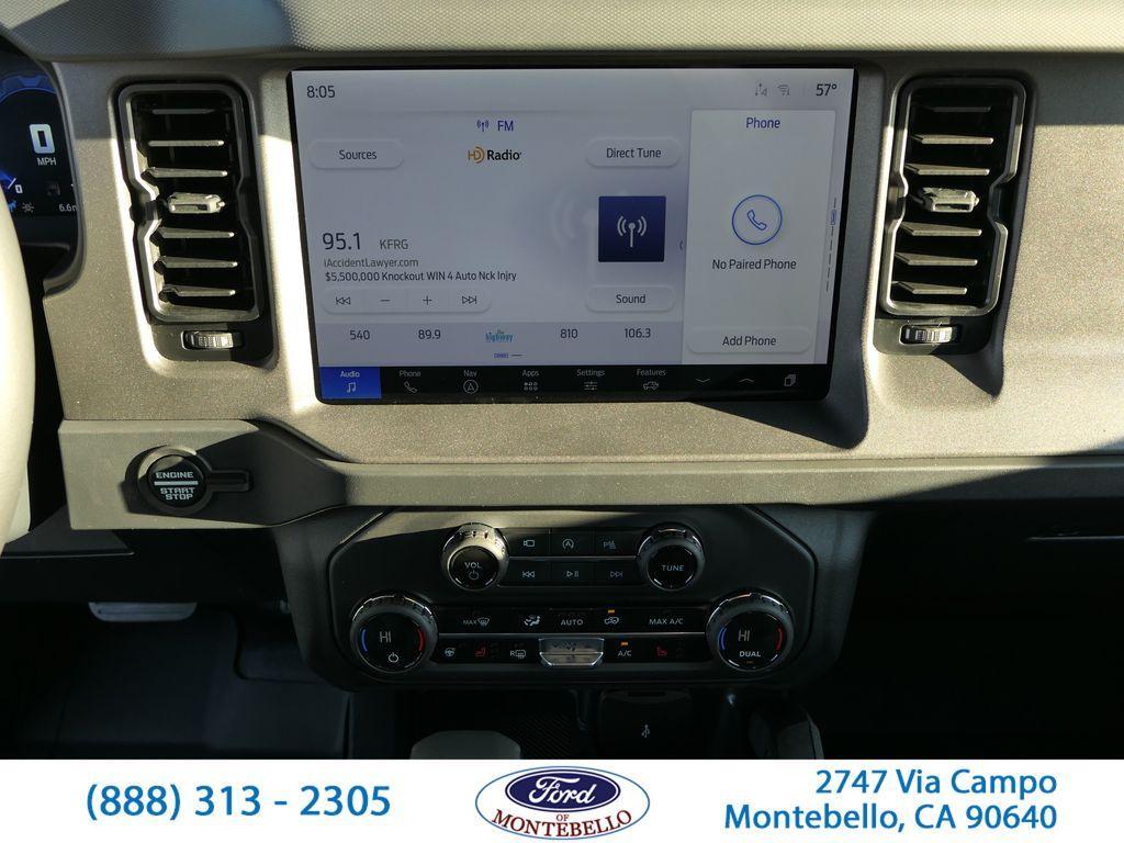 new 2025 Ford Bronco car, priced at $63,770