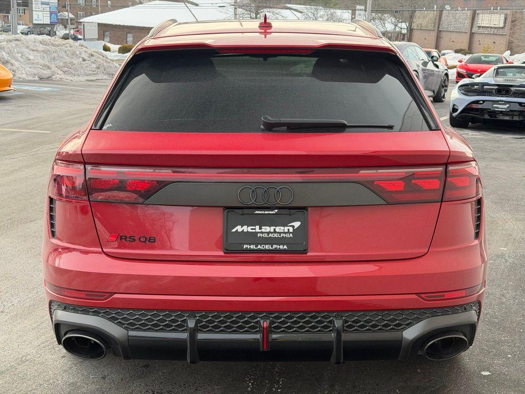 used 2025 Audi RS Q8 car, priced at $139,995