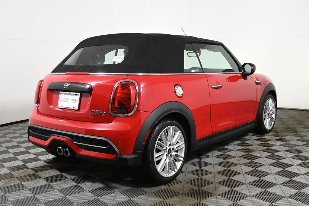 used 2022 MINI Convertible car, priced at $27,312