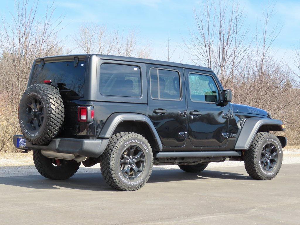 used 2022 Jeep Wrangler car, priced at $30,000