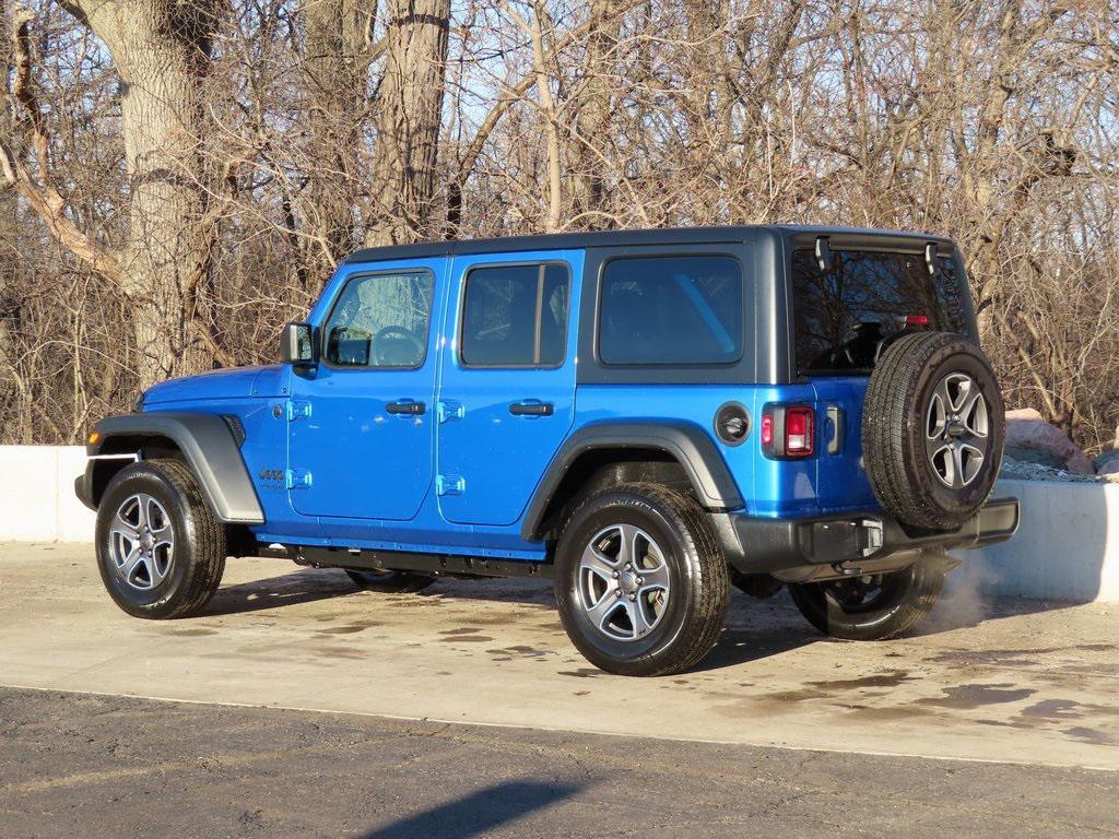 used 2022 Jeep Wrangler Unlimited car, priced at $28,578