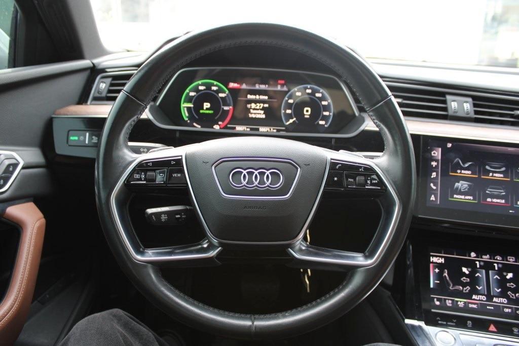used 2019 Audi e-tron car, priced at $17,500