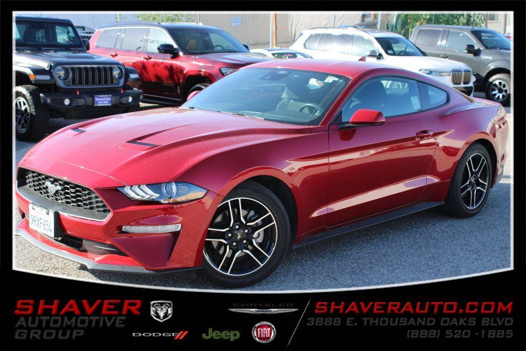 used 2022 Ford Mustang car, priced at $25,490
