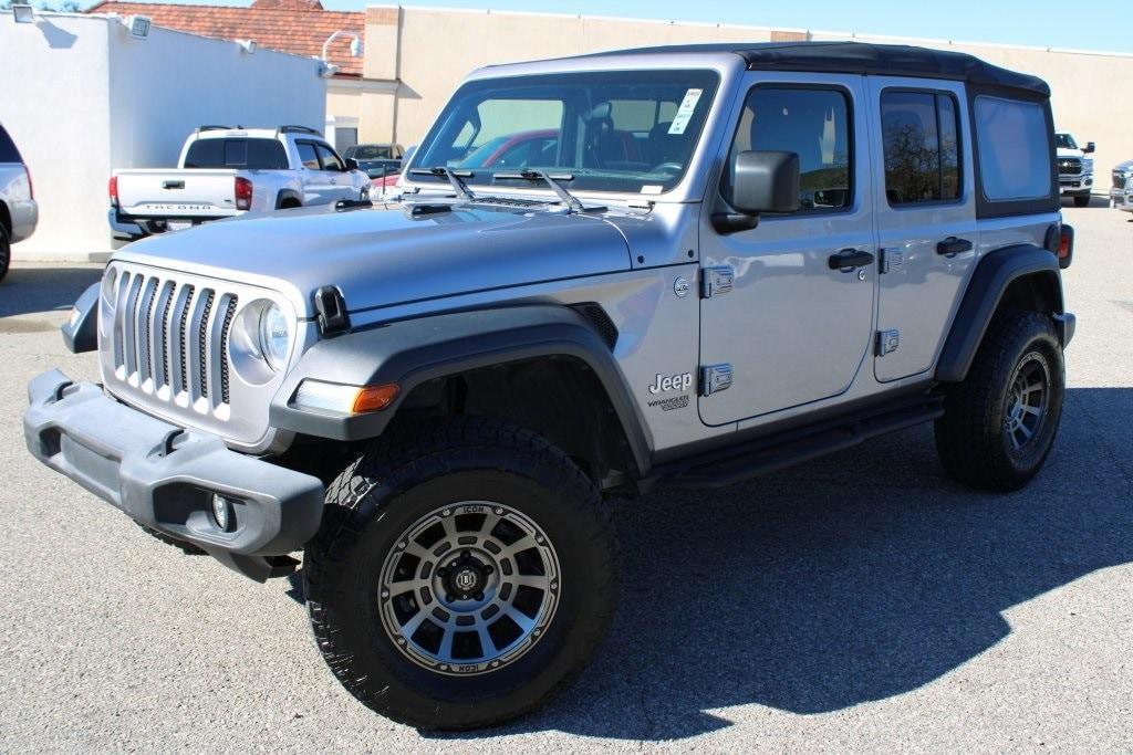 used 2018 Jeep Wrangler Unlimited car, priced at $21,298