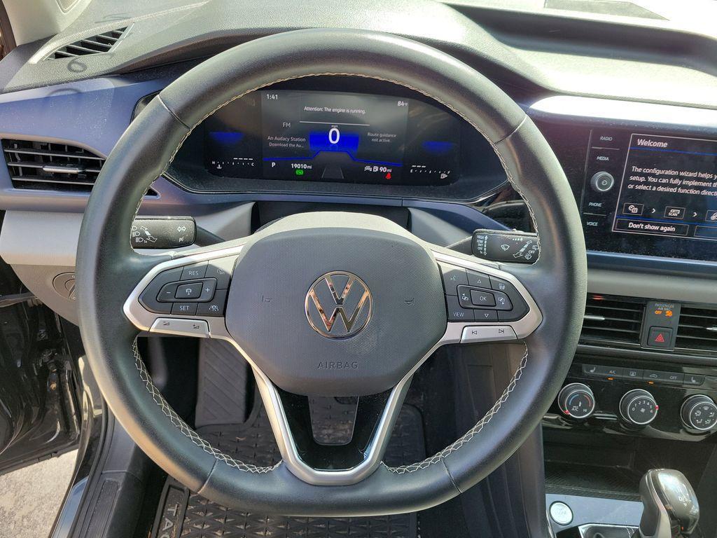 used 2023 Volkswagen Taos car, priced at $19,698