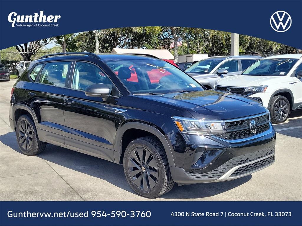 used 2024 Volkswagen Taos car, priced at $18,998