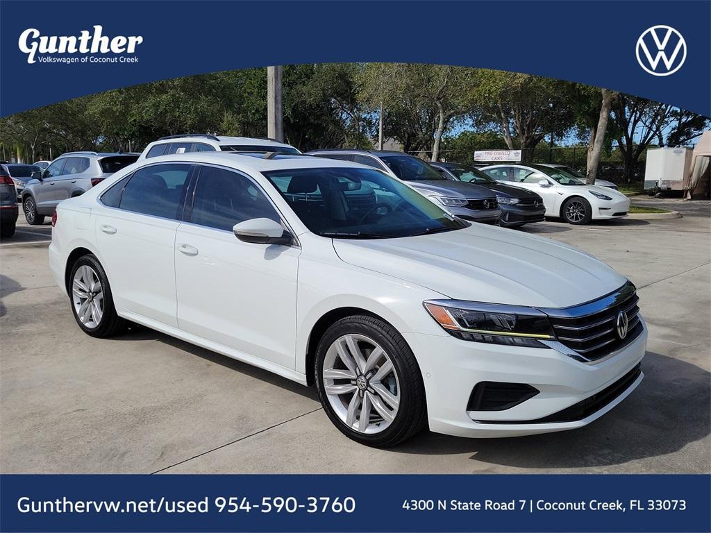 used 2020 Volkswagen Passat car, priced at $15,698