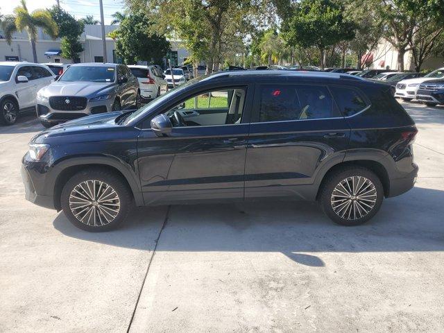 used 2025 Volkswagen Taos car, priced at $22,698