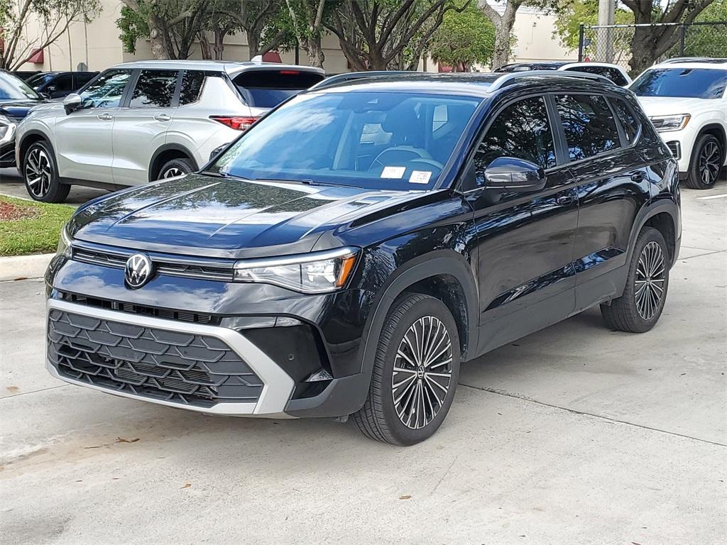 used 2025 Volkswagen Taos car, priced at $21,998
