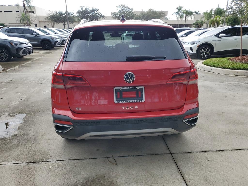 used 2022 Volkswagen Taos car, priced at $18,377