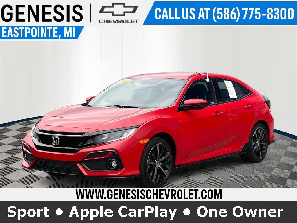 used 2020 Honda Civic car, priced at $17,000