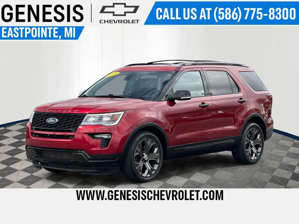 used 2018 Ford Explorer car, priced at $17,554