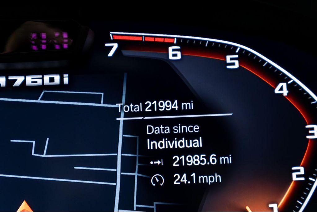 used 2022 BMW M760 car, priced at $78,495