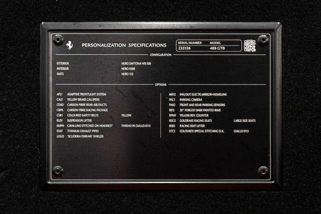 used 2018 Ferrari 488 GTB car, priced at $262,995