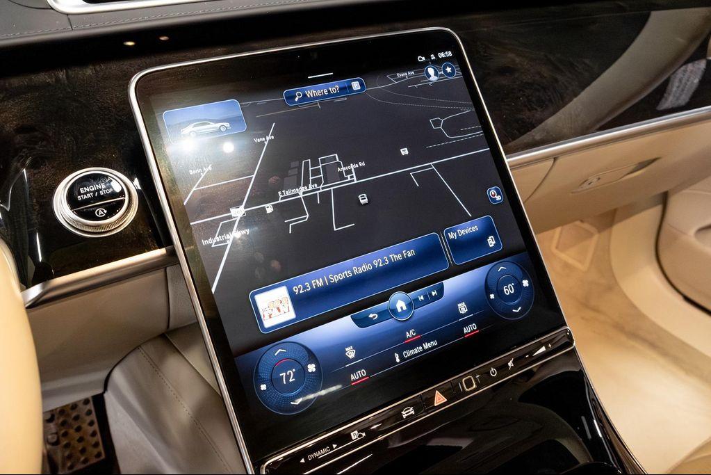 used 2022 Mercedes-Benz S-Class car, priced at $79,995