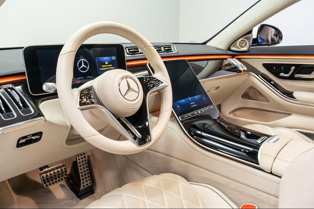 used 2022 Mercedes-Benz S-Class car, priced at $76,995