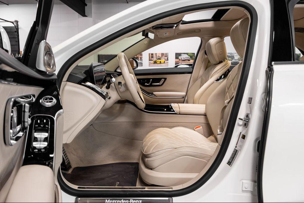 used 2022 Mercedes-Benz S-Class car, priced at $79,995