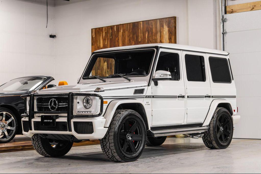 used 2015 Mercedes-Benz G-Class car, priced at $69,995