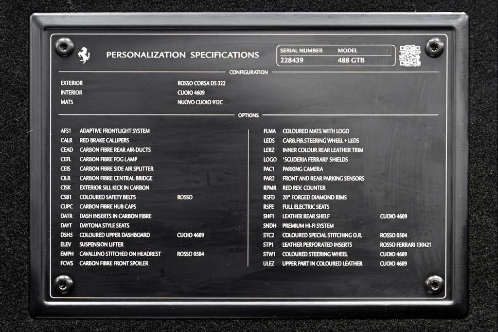 used 2017 Ferrari 488 GTB car, priced at $269,995