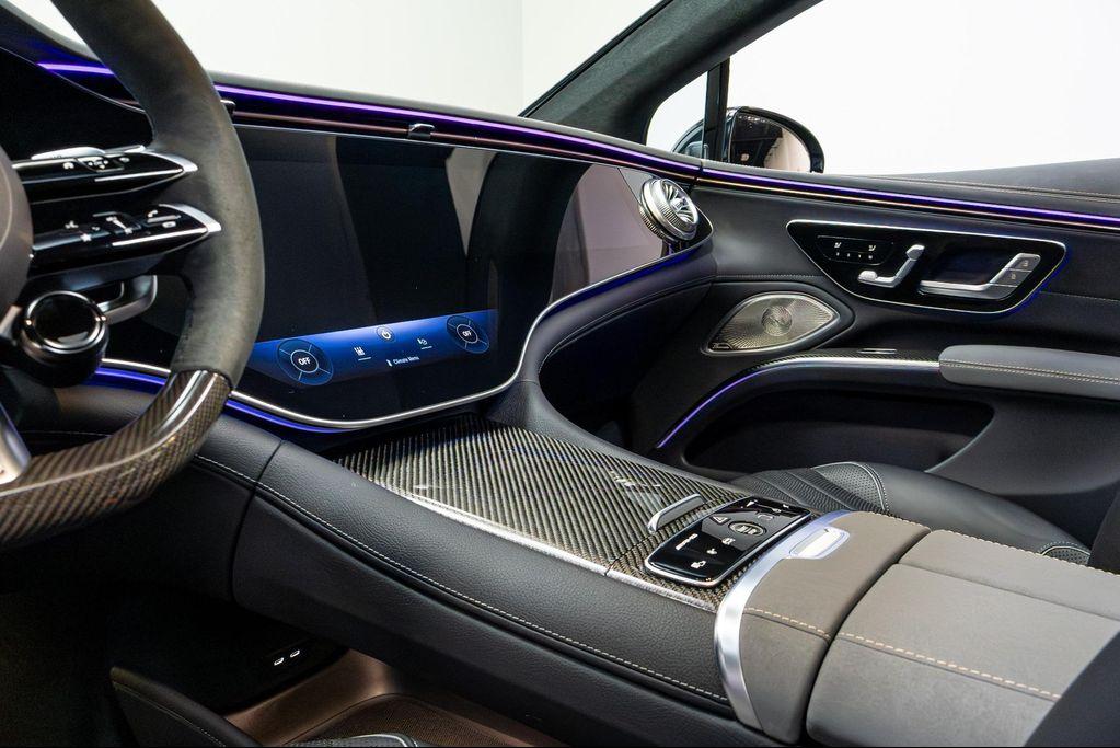 used 2023 Mercedes-Benz AMG EQS car, priced at $67,995