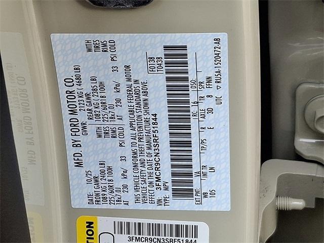 new 2025 Ford Bronco Sport car, priced at $33,246