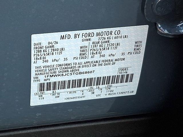 new 2026 Ford Explorer car, priced at $59,999