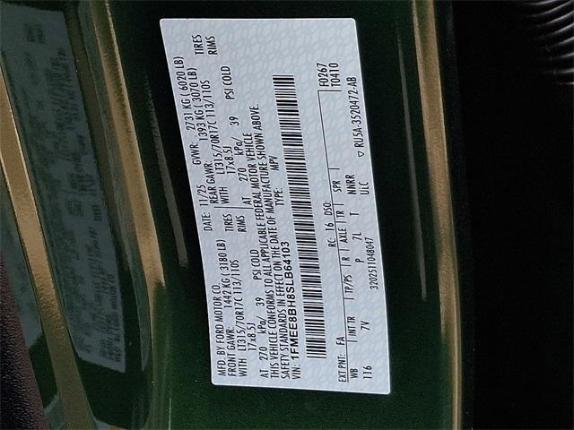 new 2025 Ford Bronco car, priced at $57,844