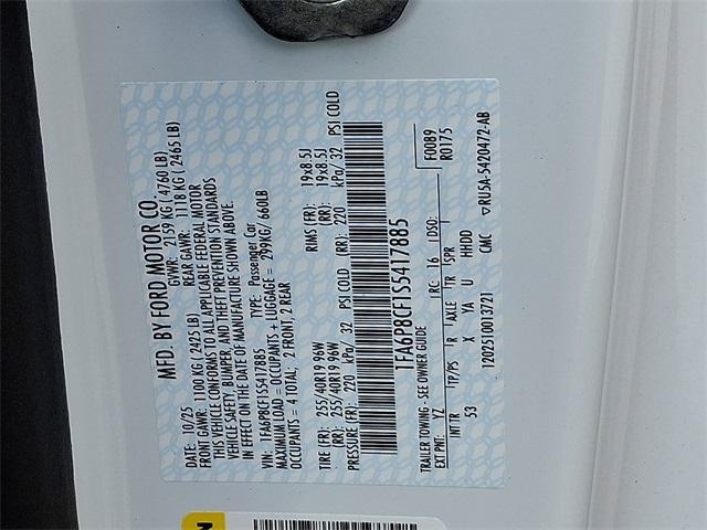 new 2025 Ford Mustang car, priced at $48,191