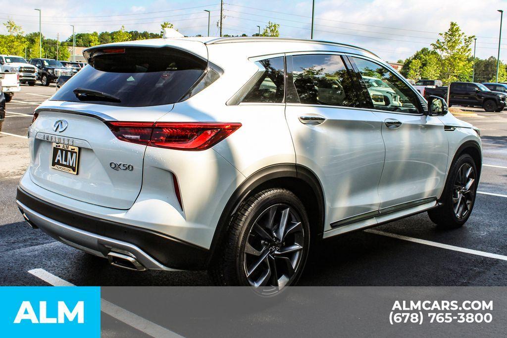 used 2024 INFINITI QX50 car, priced at $37,920