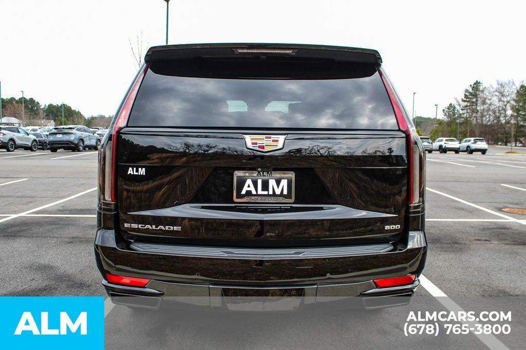 used 2023 Cadillac Escalade car, priced at $62,620
