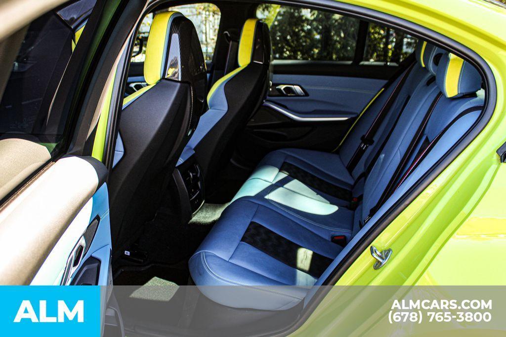 used 2022 BMW M3 car, priced at $71,920