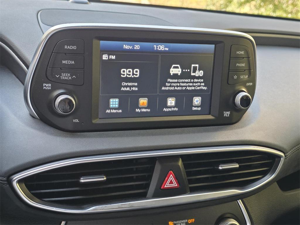 used 2019 Hyundai Santa Fe car, priced at $15,000
