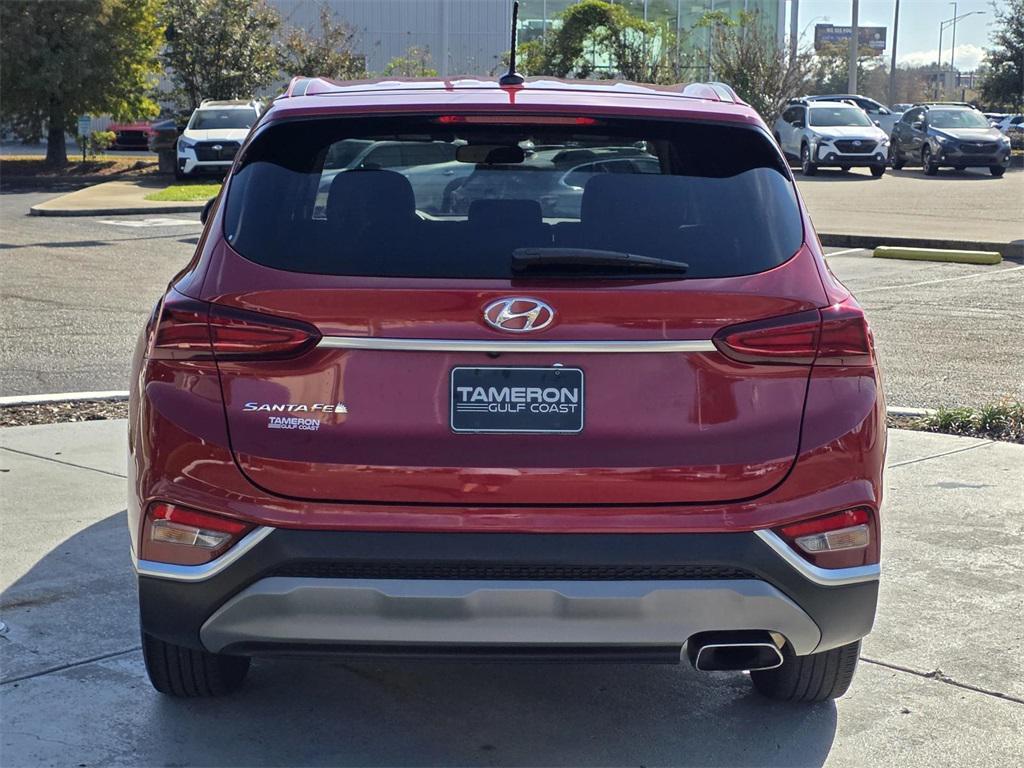 used 2019 Hyundai Santa Fe car, priced at $15,000