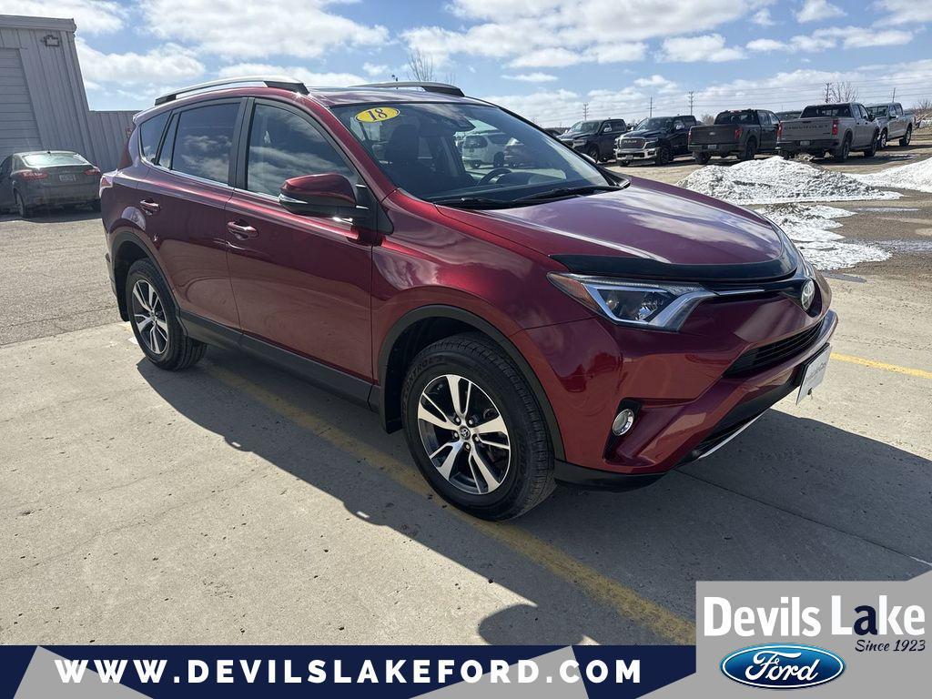 used 2018 Toyota RAV4 car, priced at $22,492