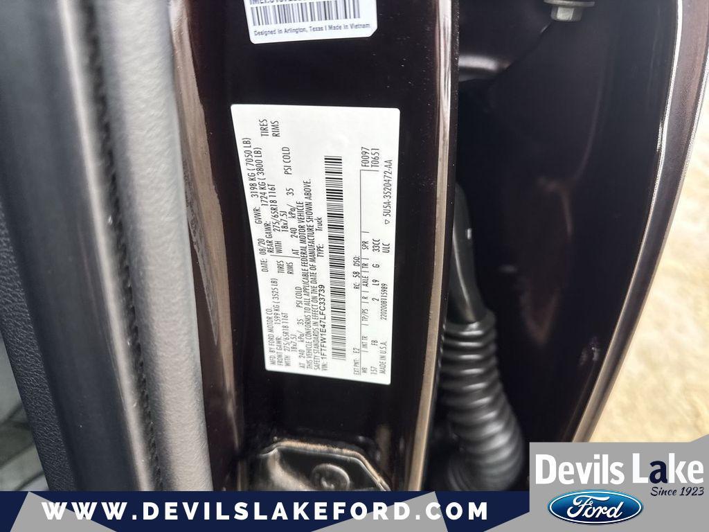 used 2020 Ford F-150 car, priced at $26,093