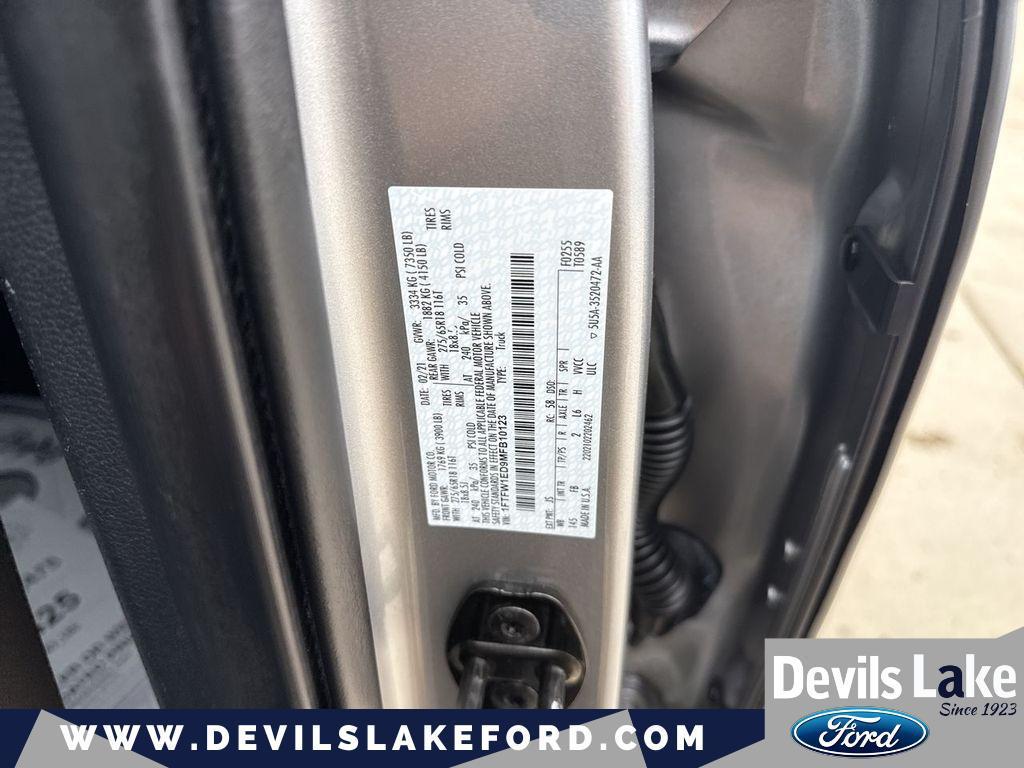 used 2021 Ford F-150 car, priced at $37,425